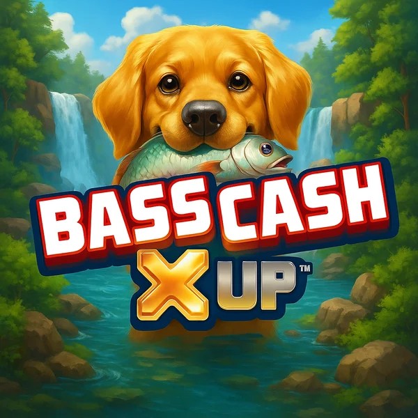 Bass Cash X UP logo – Slots by Alchemy Gaming at Energy Casino