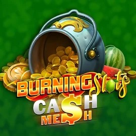 Burning Slots Cash Mesh online game logo by BF Games on energykaszino.org