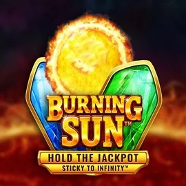 Burning Sun online game logo by Wazdan on energykaszino.org