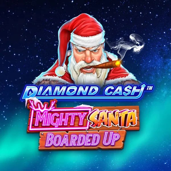 Play Diamond Cash Mighty Santa Boarded Up slot by Greentube on energykaszino.org