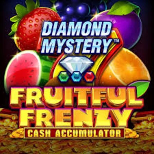 Diamond Mystery Fruitful Frenzy Cash Accumulator by Greentube, showcased at energykaszino.org – game logo