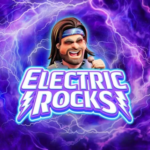 Electric Rocks slot icon by Inspired Gaming, available at Energy Casino