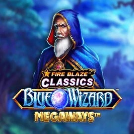 Enjoy Fire Blaze Blue Wizard Megaways by Rarestone Gaming – logo hosted on energykaszino.org