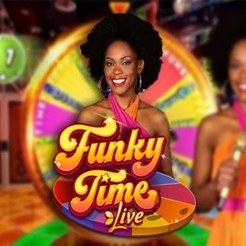 Funky Time logo – Live Casino by Evolution at Energy Casino
