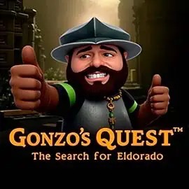 Gonzo's Quest slot visual from NetEnt available on energykaszino.org