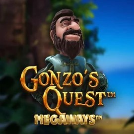 Gonzo&#039;s Quest Megaways online game logo by Red Tiger Gaming on energykaszino.org