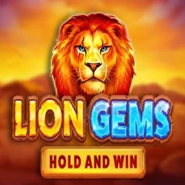 Lion Gems Hold and Win slot logo by Playson at Energy Casino
