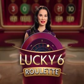 Lucky 6 Roulette online game logo by Pragmatic Play on energykaszino.org