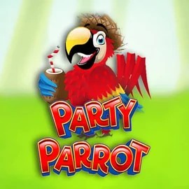 Party Parrot slot visual from Rival available on energykaszino.org