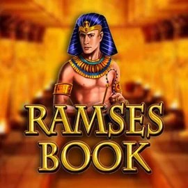 Ramses Book slot logo by Gamomat at Energy Casino