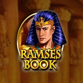 Slots logo of Ramses Book Deluxe from Gamomat at Energy Casino