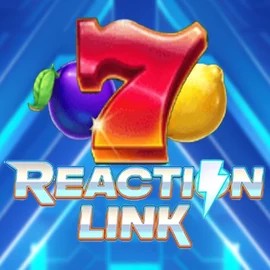 Reaction Link slot logo by Playtech at Energy Casino