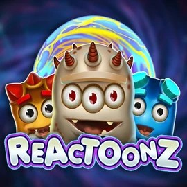 Reactoonz by Play’n GO, showcased at energykaszino.org – game logo