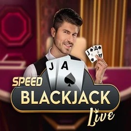Official Live Casino logo: Speed Blackjack by Pragmatic Play at Energy Casino