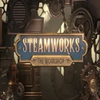 Steamworks The Workshop game by Peter &amp; Sons – logo hosted on Energy Casino