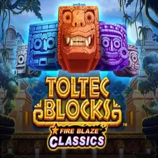 Fire Blaze: Toltec Blocks slot icon by Rarestone Gaming, available at Energy Casino